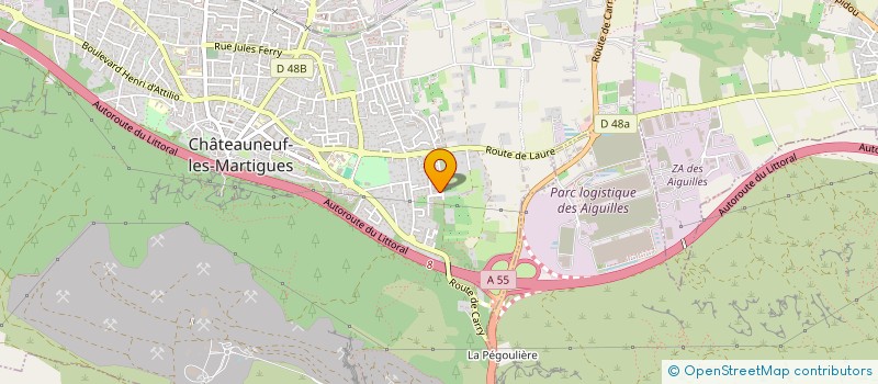 localisation de l'entreprise CADENCIA BACHATA  CHATEAUNEUF-LES-MARTIGUES