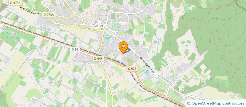 localisation de l'entreprise CADENET TENNIS DE TABLE  CADENET