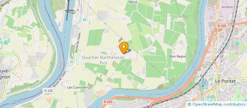 localisation de l'entreprise CADENNE  AVIGNON