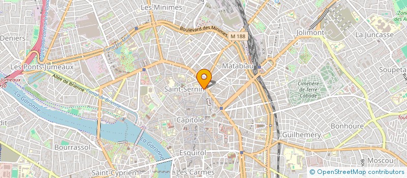 localisation de l'entreprise CADENSE à TOULOUSE