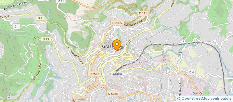 localisation de l'entreprise CADENZA ASSOCIATION DES PARENTS D'ELEVES ET AMIS DU CONSERVATOIRE à GRASSE