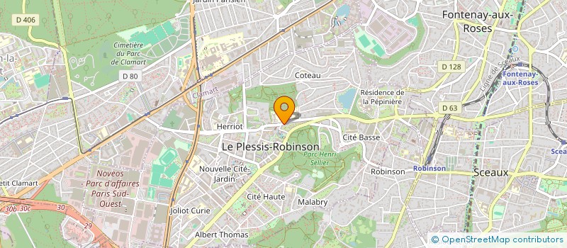 localisation de l'entreprise CADENZA CONSULTING  LE PLESSIS-ROBINSON