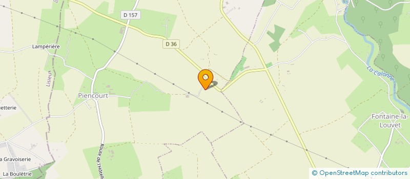 localisation de l'entreprise CADERO  PIENCOURT