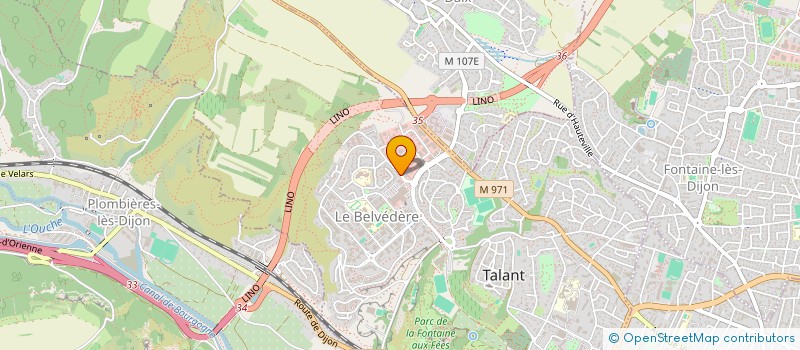 localisation de l'entreprise CADET DISTRIBUTION à TALANT