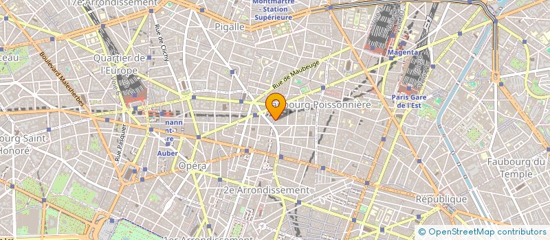 localisation de l'entreprise CADET INVEST  PARIS