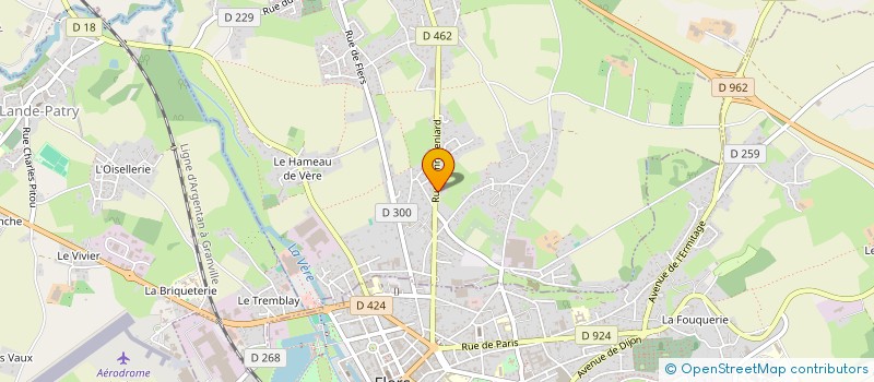 localisation de l'entreprise CADET ROUSSEL à SAINT-GEORGES-DES-GROSEILLERS