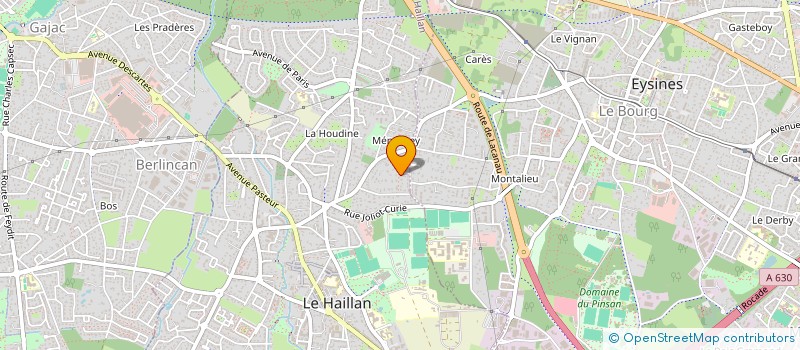 localisation de l'entreprise CADET ROUSSEL  LE HAILLAN