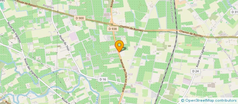 localisation de l'entreprise CADET ROUSSELLE  CAVAILLON