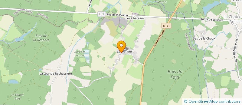 localisation de l'entreprise CADET SCIAGE à COMMENAILLES
