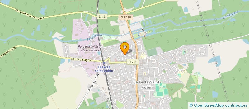 localisation de l'entreprise CADETS DE SOLOGNE COL VACANCES à LA FERTE-SAINT-AUBIN