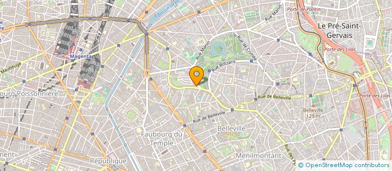 localisation de l'entreprise CADETTE  PARIS