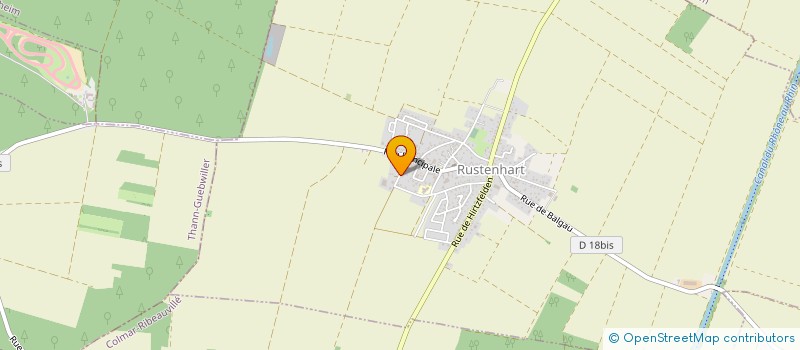 localisation de l'entreprise CADI - ARBRES à RUMERSHEIM-LE-HAUT
