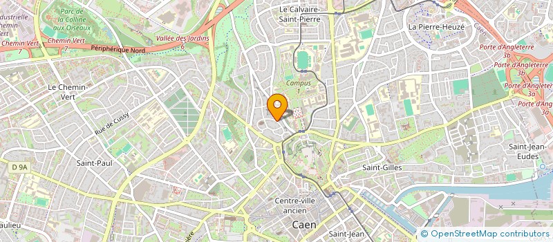 localisation de l'entreprise CADI WEB à CAEN