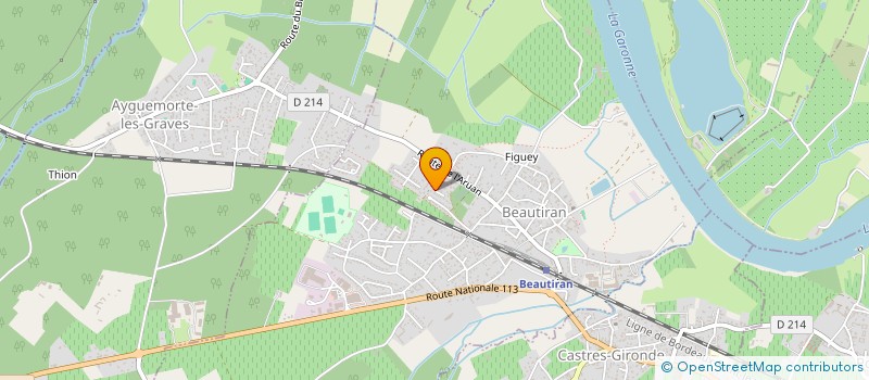 localisation de l'entreprise CADIBRA  ARBANATS