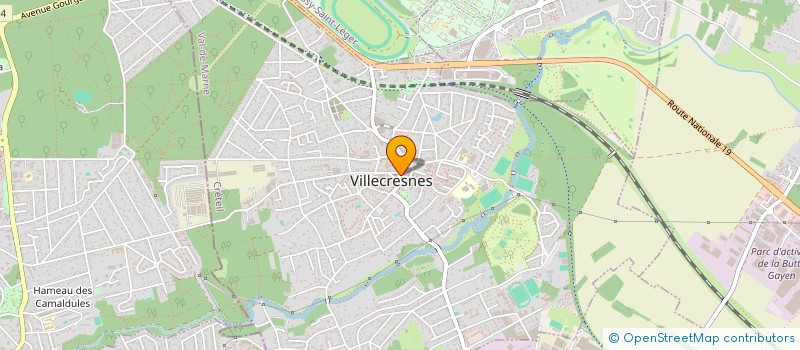 localisation de l'entreprise CADIC  SANTENY