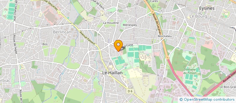 localisation de l'entreprise CADIC  LE HAILLAN