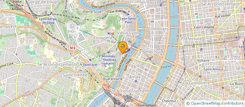 localisation de l'entreprise CADIERE  LYON