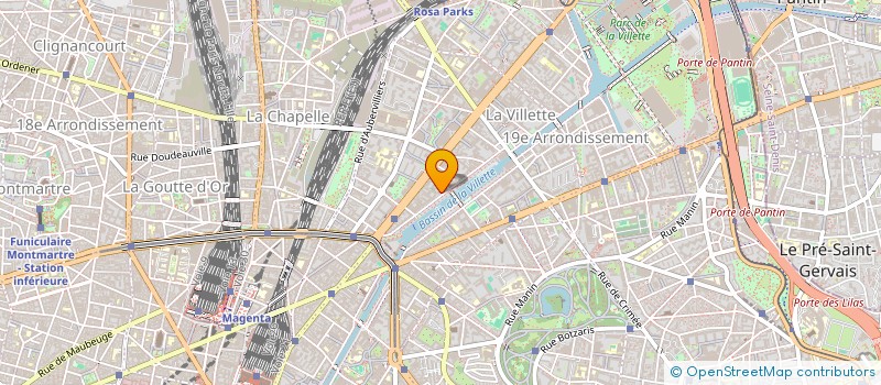 localisation de l'entreprise CADIERE PRODUCTIONS  PARIS