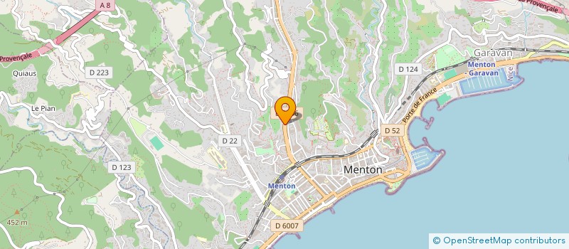 localisation de l'entreprise CADILE POSE à MENTON
