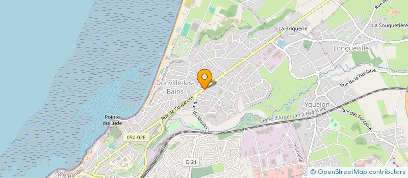 localisation de l'entreprise CADIMMOPRO  DONVILLE-LES-BAINS