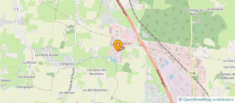 localisation de l'entreprise CADIMO  VERN-SUR-SEICHE