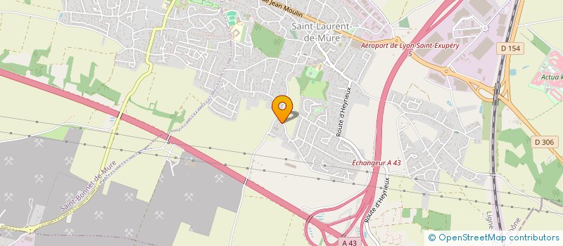 localisation de l'entreprise CADIN  SAINT-LAURENT-DE-MURE