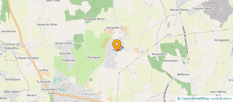 localisation de l'entreprise CADIOU IMMOBILIER  PLEUVEN