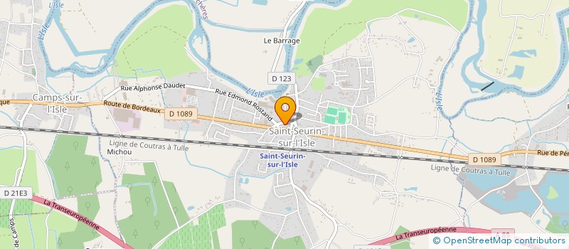 localisation de l'entreprise CADIPRO  SAINT-SEURIN-SUR-L'ISLE