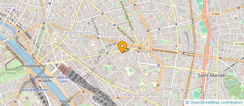localisation de l'entreprise CADIS à PARIS