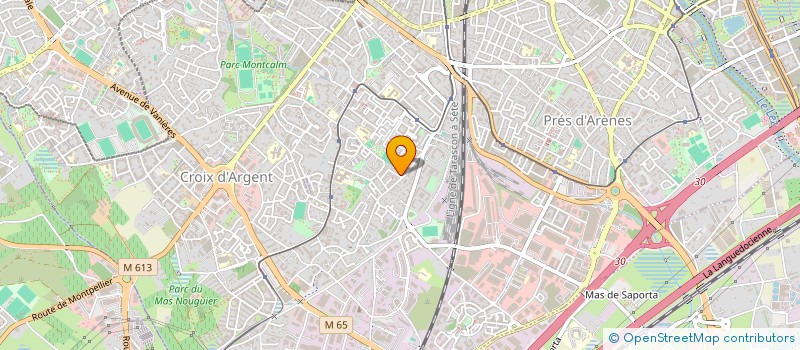 localisation de l'entreprise CADIX MAKAYA à MONTPELLIER
