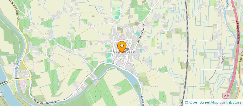 localisation de l'entreprise CADLAB  CADEROUSSE