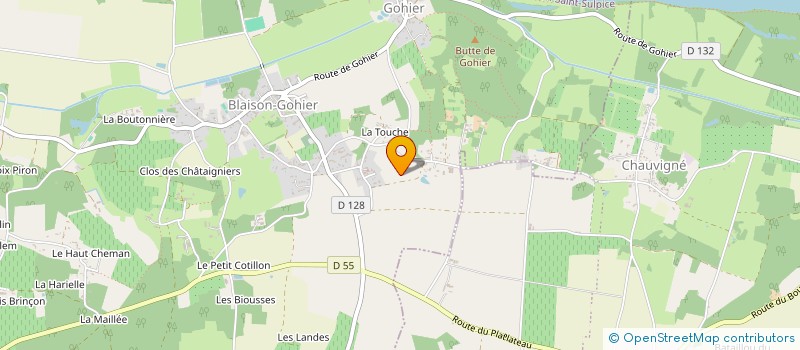 localisation de l'entreprise CADM CONSULTANTE  BLAISON-SAINT-SULPICE