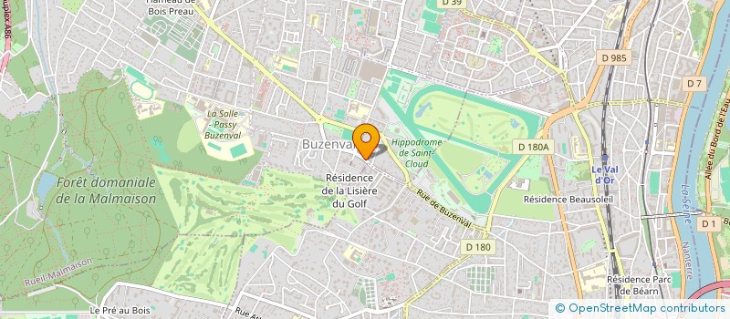 localisation de l'entreprise CADMEUS à RUEIL-MALMAISON