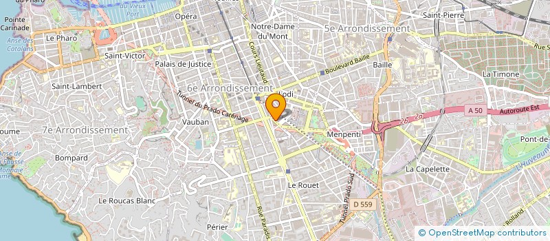 localisation de l'entreprise CADMON à MARSEILLE