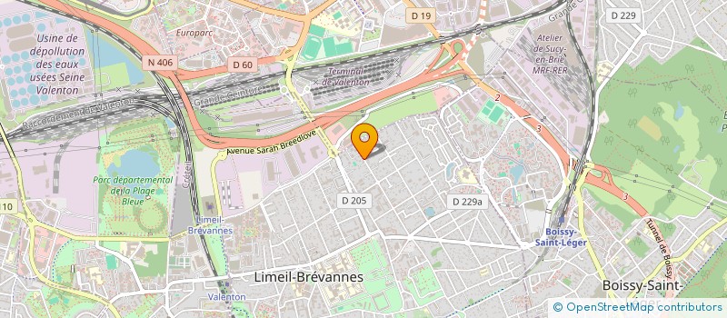 localisation de l'entreprise CADO à LIMEIL-BREVANNES