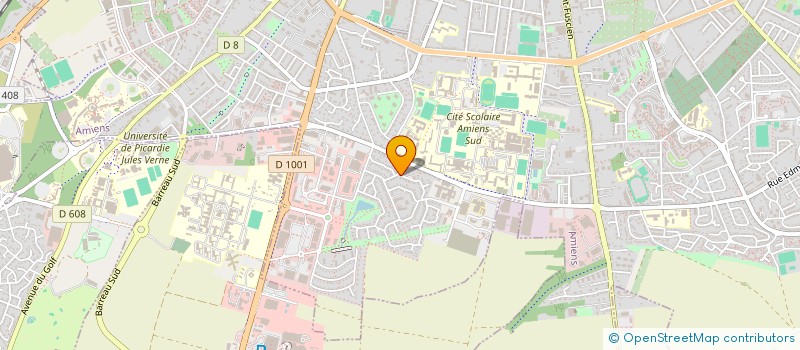 localisation de l'entreprise CADO à AMIENS
