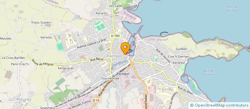 localisation de l'entreprise CADO D'ARMOR à PAIMPOL