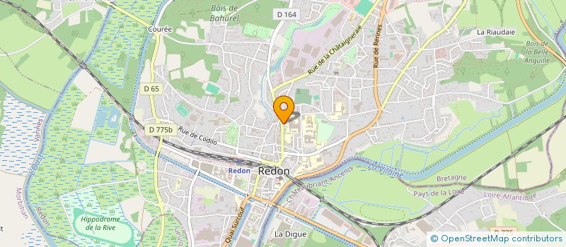 localisation de l'entreprise CADO JEAN PIERRE & JACQUELINE  REDON