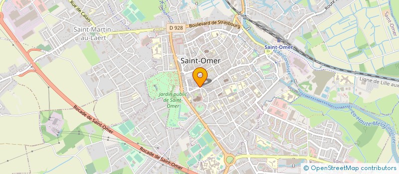 localisation de l'entreprise CADOCHIC à SAINT-OMER