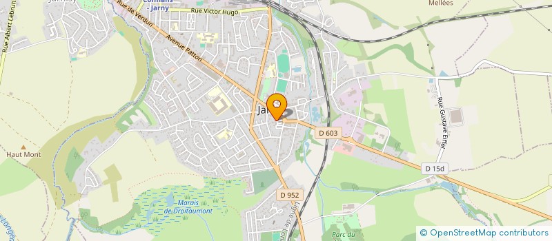 localisation de l'entreprise CADOCUIR à JARNY