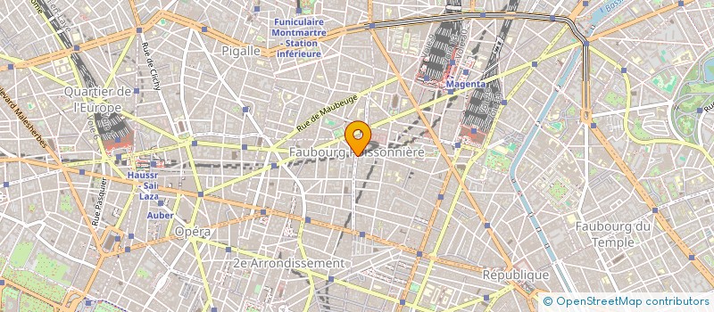 localisation de l'entreprise CADOHR  PARIS