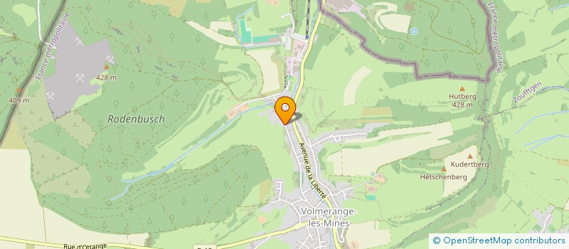 localisation de l'entreprise CADOKARA  VOLMERANGE-LES-MINES