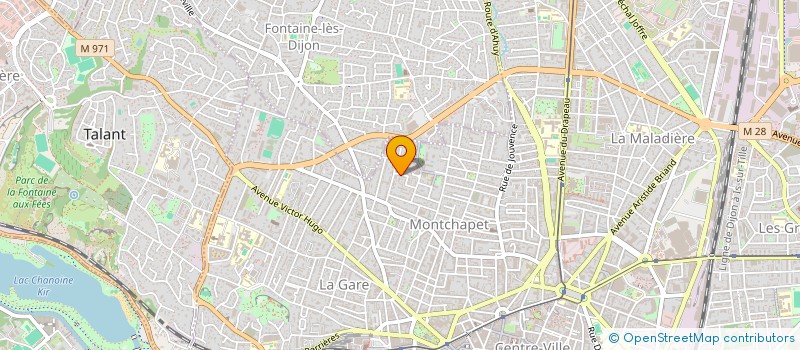 localisation de l'entreprise CADOLE PRODUCTION  DIJON