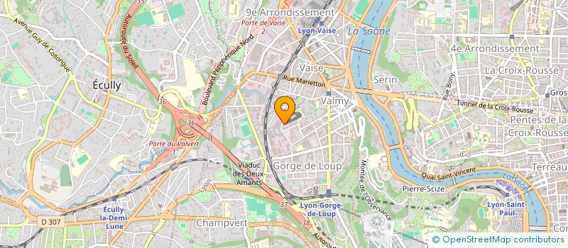 localisation de l'entreprise CADOLIS  LYON