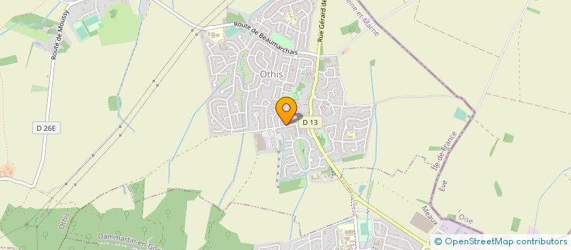 localisation de l'entreprise CADOLOGIS  OTHIS