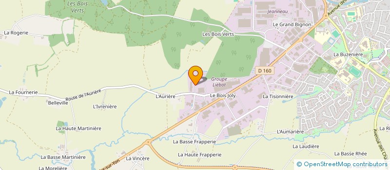 localisation de l'entreprise CADOM à HERBIERS (LES)
