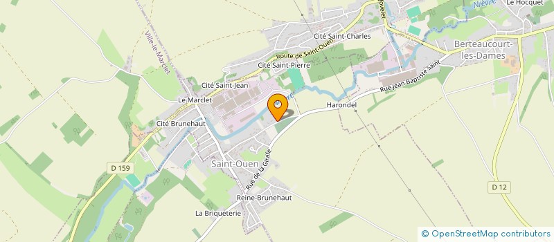 localisation de l'entreprise CADOM  SAINT-OUEN