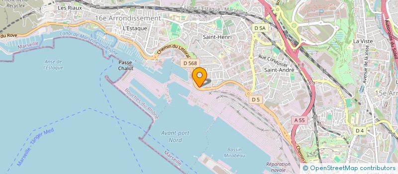 localisation de l'entreprise CADOMANIA à MARSEILLE 16
