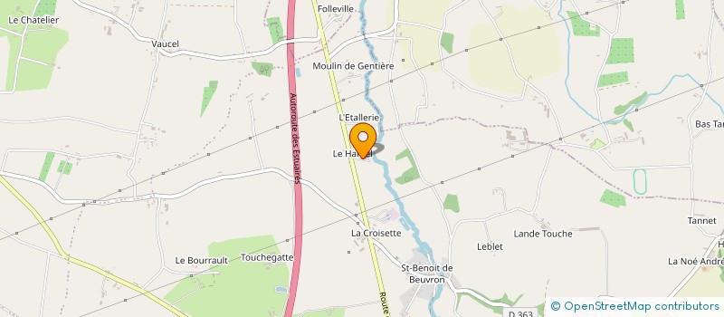 localisation de l'entreprise CADOR  SAINT-JAMES