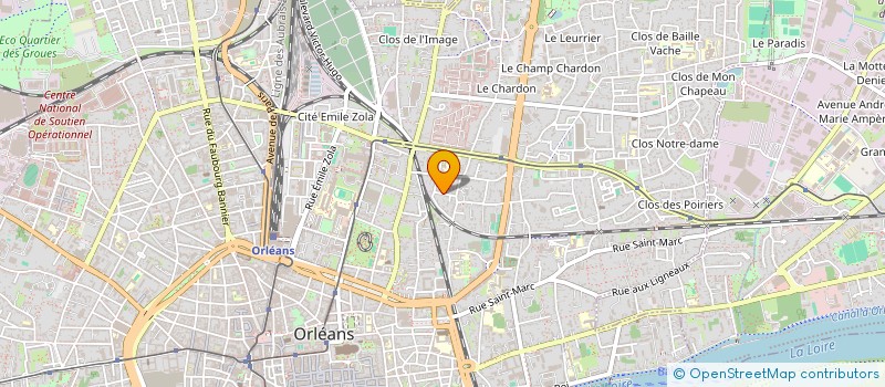 localisation de l'entreprise CADORABORD à ORLEANS
